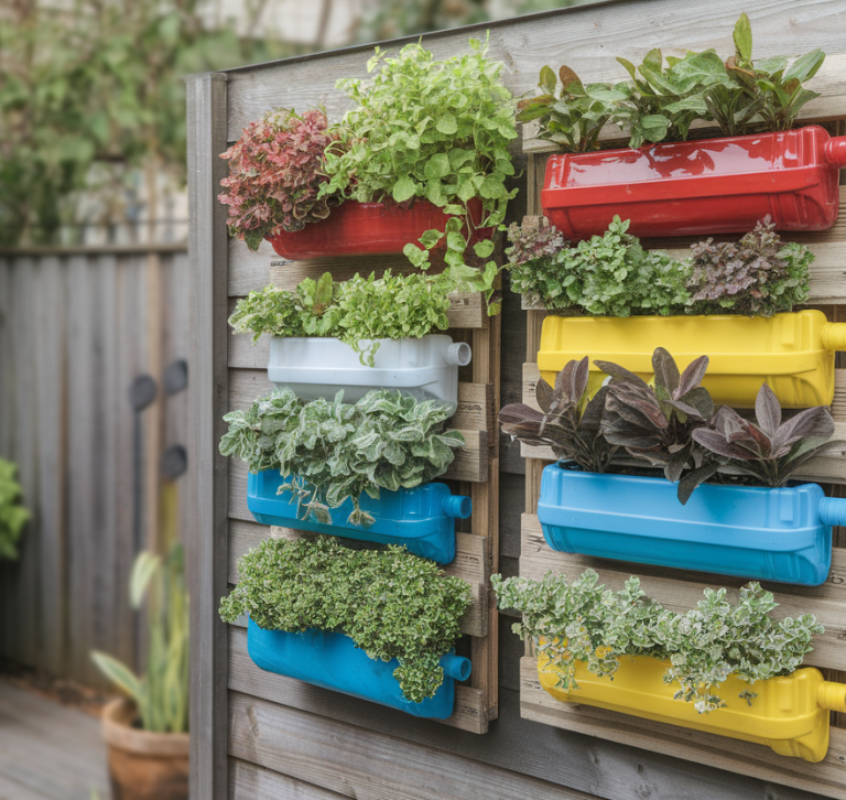 Comment créer un jardin vertical avec des matériaux de bricolage recyclés ?